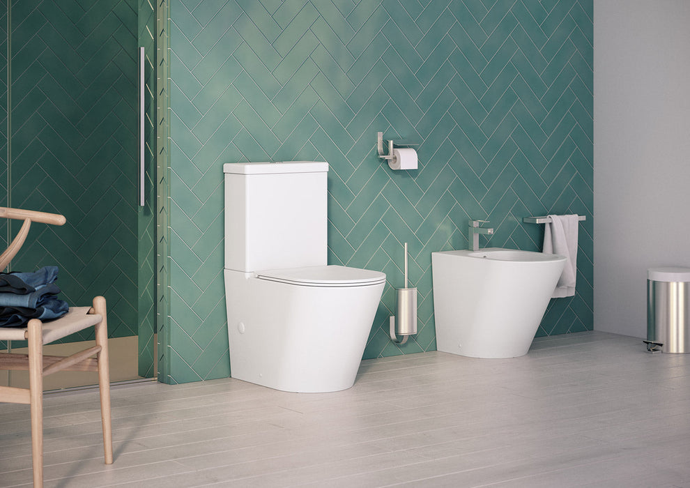 FOSSIL NATURA 00732 VENECIA Inodoro Rimless Compacto Completo Blanco Brillo