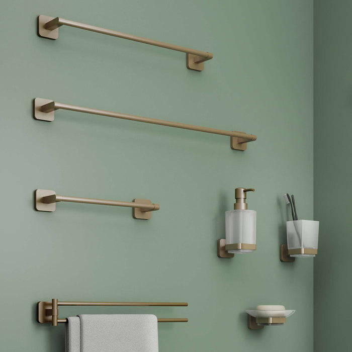 GEDY TO213088100 TONGA Toallero Oro Mate