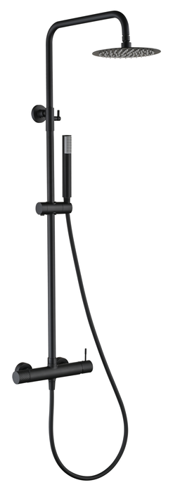 IMEX BDG053/NG GENOVA-PIAMONTE Conjunto De Ducha Monomando Negro