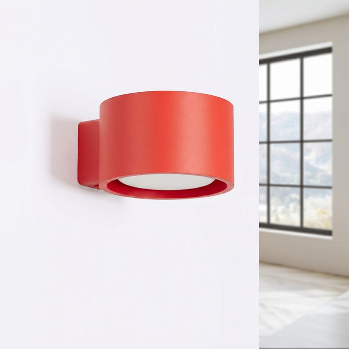 SOLLUX SL.2477 Aplique de pared MODO 1 rojo Gx53