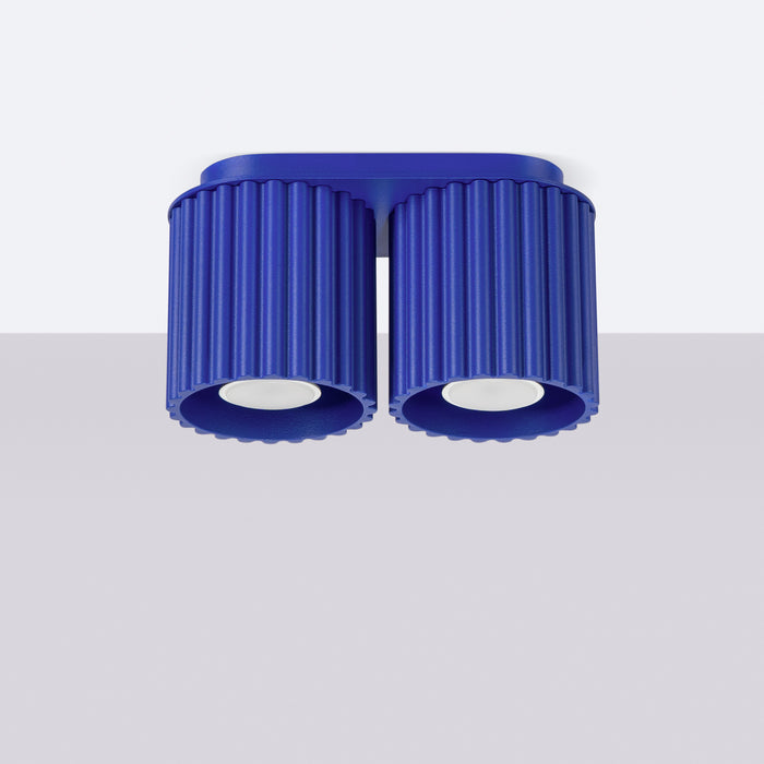 SOLLUX SL.1810 AURA Lámpara De Techo 2 Ultramar Gu10