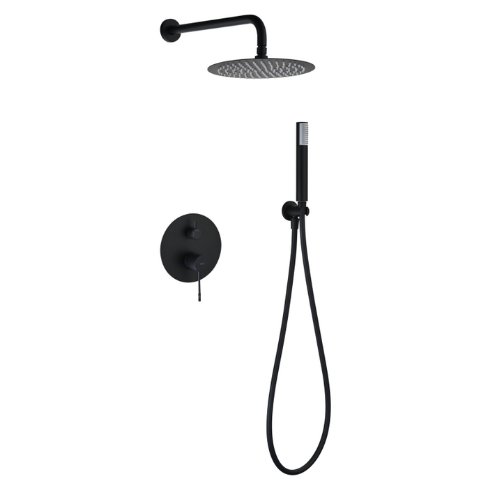 IMEX GPB063/NG BLESS-PALAU Monomando Conjunto Empotrado Negro