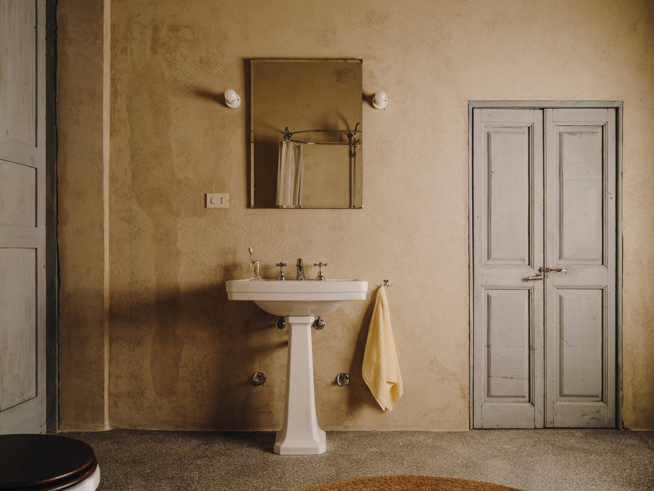 VALADARES NEOCLASSICA Lavabo con Pedestal 61 Blanco