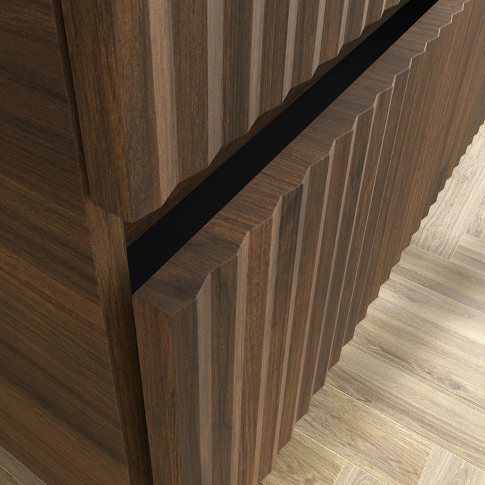 SALGAR 121751 KIRA Mueble+Lavabo TOSCANA 140cm Nogal