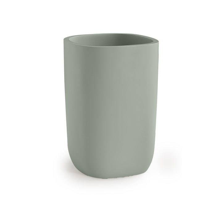 GEDY MA971700300 MACARON Porta cubiertos de cocina verde mate