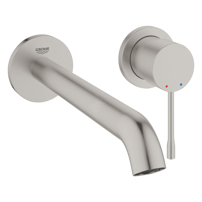 GROHE 29 193 DC1 ESSENCE Monomando Lavabo Mural Tamaño L Color Acero