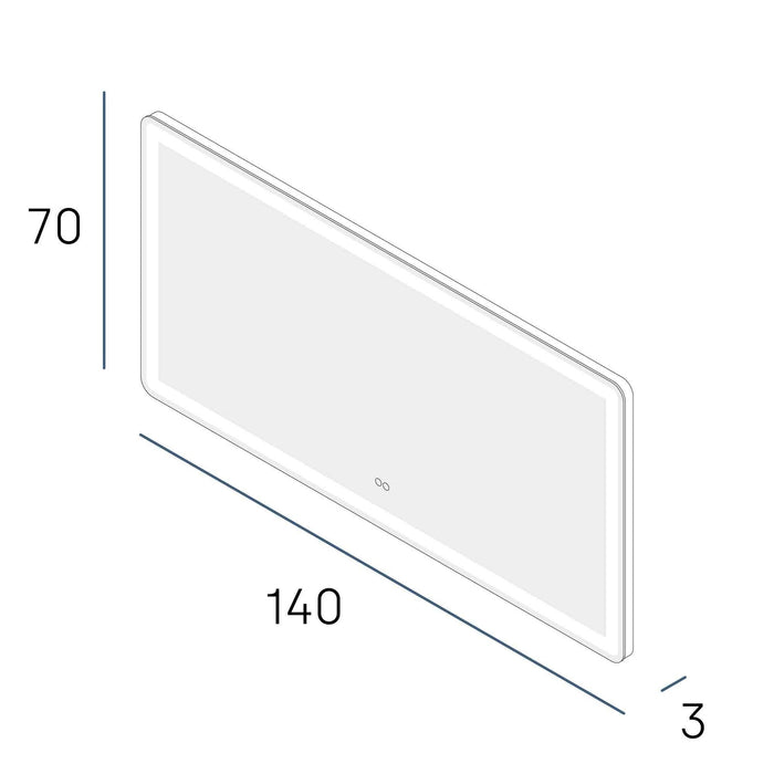 MANILLONS TORRENT 07315000 VITARA PLUS  Espejo 140X70