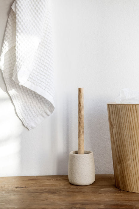 ANDREA HOUSE BA21035 Escobillero Sandstone/Madera Fresno