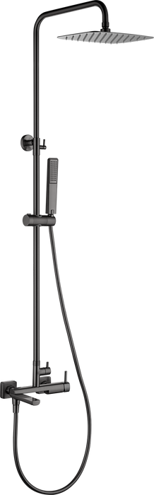 IMEX BDT064/BGM TOSCANA-AREZZO Conjunto Monomando Ducha Black Gun Metal