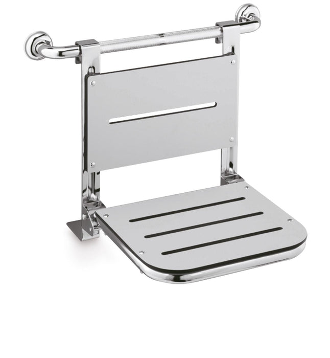 BELTRAN 2620 ASIDEROS Asiento Plegable Barra Asidero Asa Incluida Blanco
