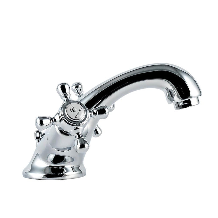 CLEVER 94474 WITH2 ANTIGONA Grifo Bimando Lavabo 65mm Cromo