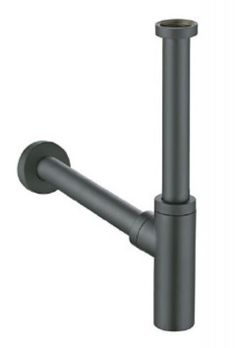 DUNE 188317 Sifón Universal 25x30 Negro Mate