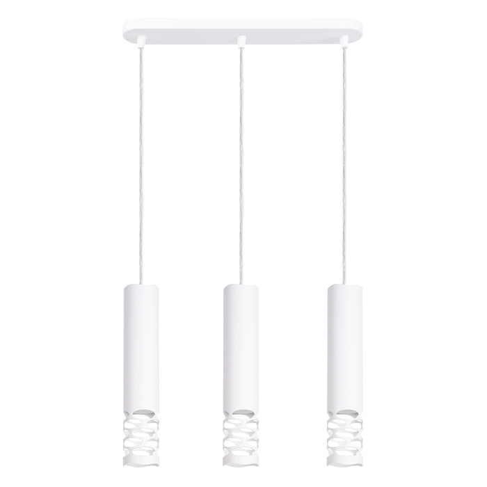 SOLLUX SL.1693 Lámpara colgante LIRO 3L blanca blanco