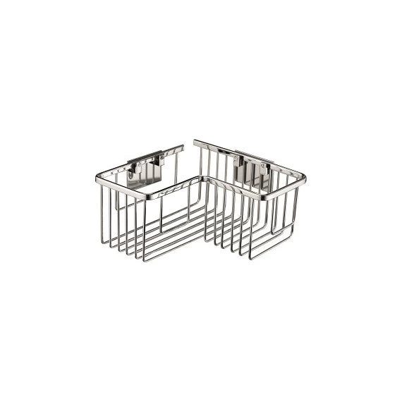 MEDITERRANEA 6012801 J-28 Jabonera Rejilla Angular Pegado Cromo