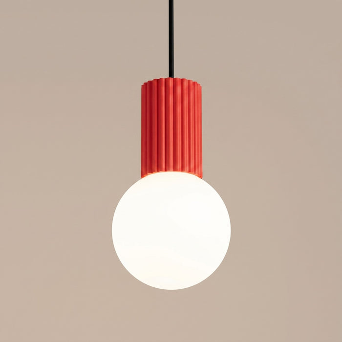 SOLLUX SL.2396 Lámpara Colgante Halo 1 Roja