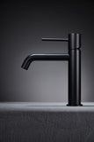 IMEX BDM039-1NG MONZA Grifo Monomando Lavabo Negro Mate