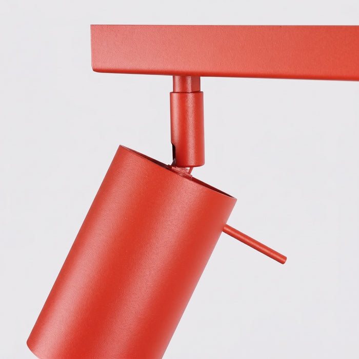 SOLLUX SL.2194 Plafón RING 6L rojo