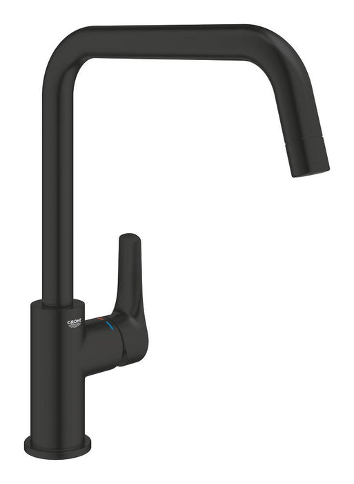 GROHE 30 567 243 EUROSMART Single-lever kitchen faucet 1/2" matte black