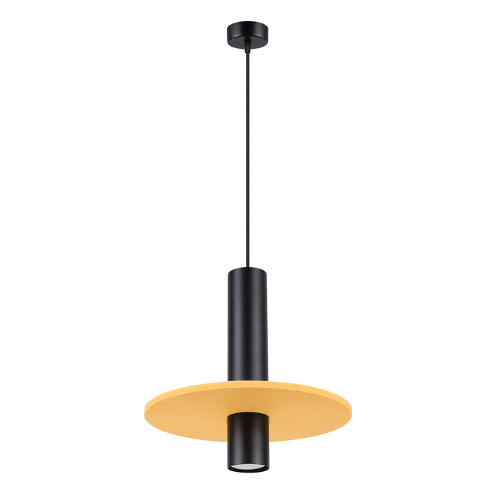 SOLLUX SL.1883 Lámpara colgante PELTA 1 negro/amarillo amarillo/negro