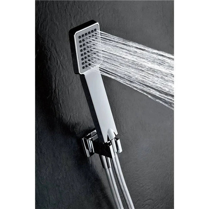 IMEX GET015 VOLGA Conjunto de Ducha Empotrado Monomando Cromo