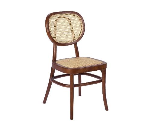 ANDREA HOUSE MU72012 Silla Eloise Olmo Oscuro 45X40X85Cm