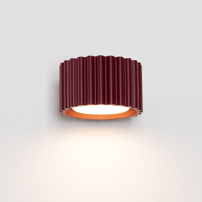 SOLLUX SL.2620 Aplique de pared AURA burdeos Gx53