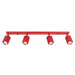 SOLLUX SL.3251 Lámpara De Techo Rayo 4L Roja