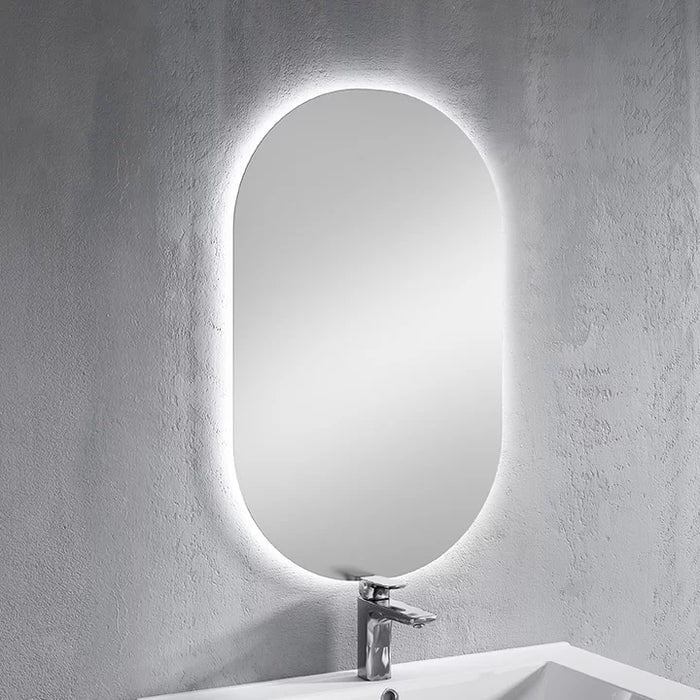 VISOBATH 87218 ADA Oval Backlit LED Mirror