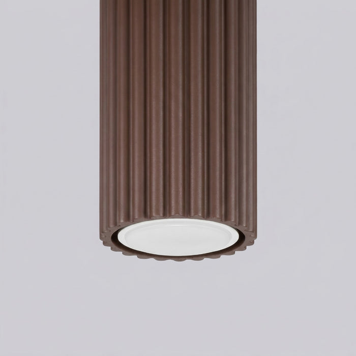 SOLLUX SL.2331 Plafón KARBON 10 marrón