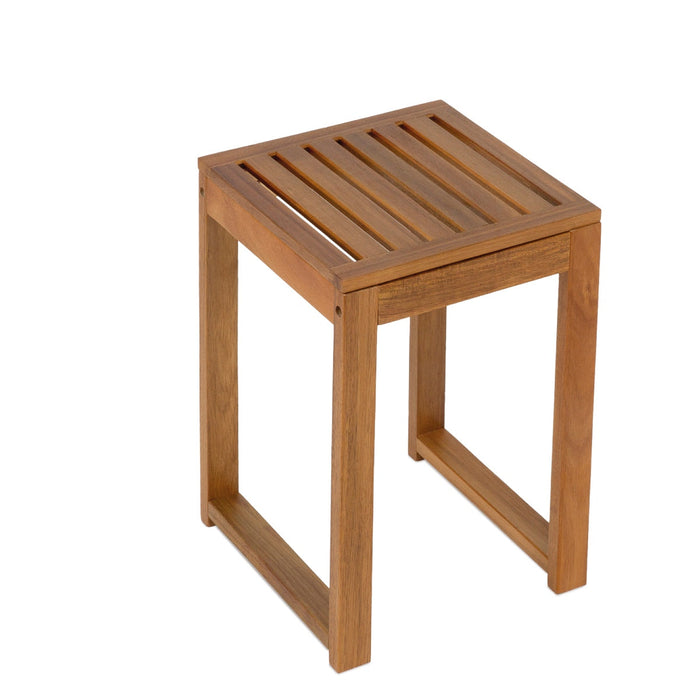 ANDREA HOUSE BA73146 Taburete de baño de madera