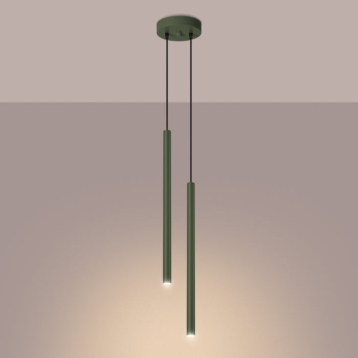 SOLLUX SL.1519 Lámpara colgante PASTELO 2 verde oliva verde oliva