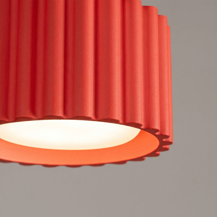 SOLLUX SL.2421 Plafón AURA 1 rojo Gx53