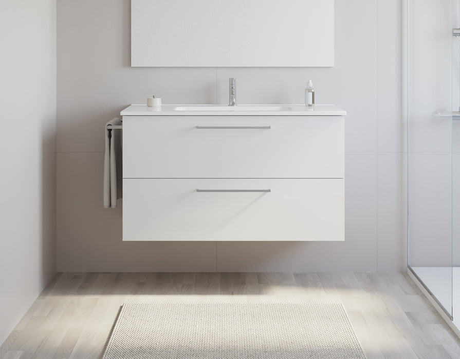 ROYO EASY Mueble+Lavabo Suspendido Blanco