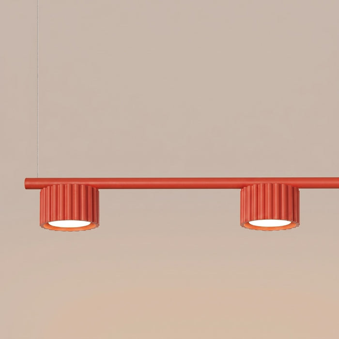 SOLLUX SL.2708 Araña AURA 4 rojo Gx53