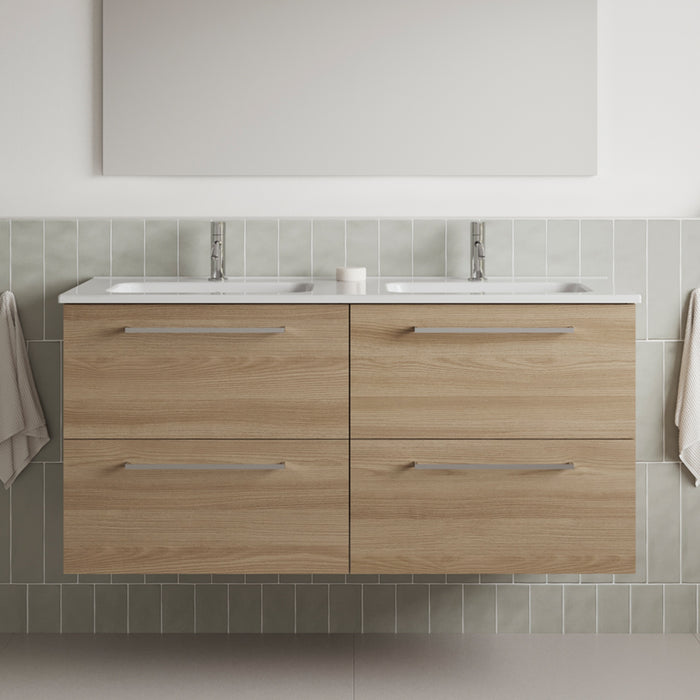 ROYO C0071388 EASY Mueble+Lavabo 120 4C Nogal