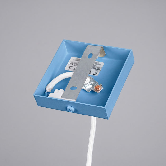 SOLLUX SL.2337 Lámpara colgante KARBON 1 azur