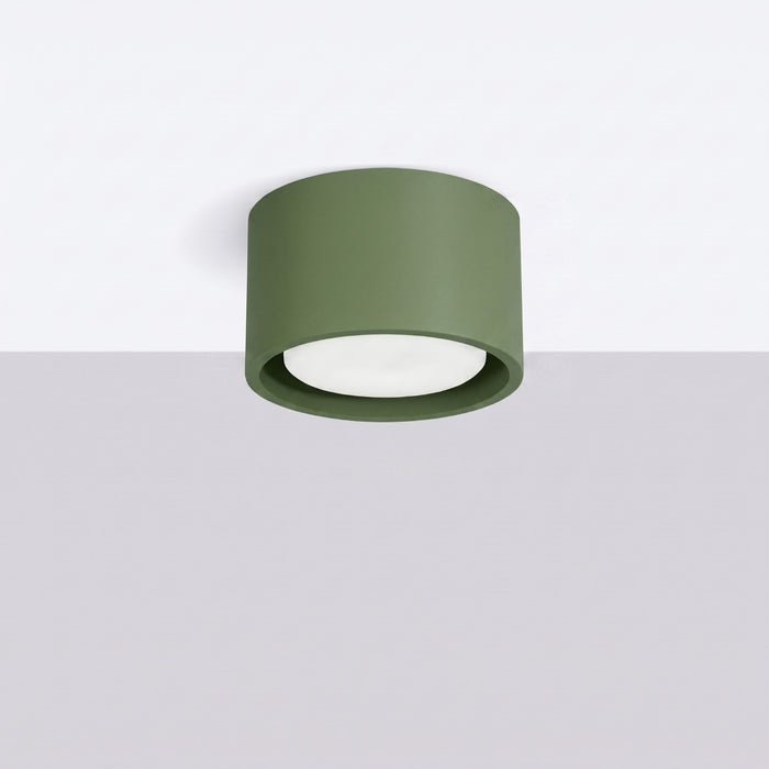 SOLLUX SL.2462 Plafón MODO 1 verde oliva Gx53