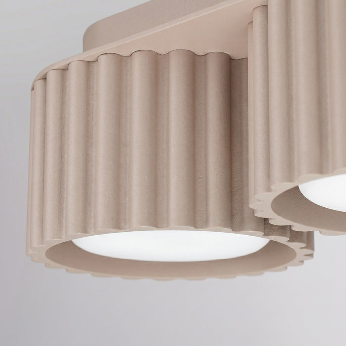 SOLLUX SL.2635 Plafón AURA 3 topo Gx53