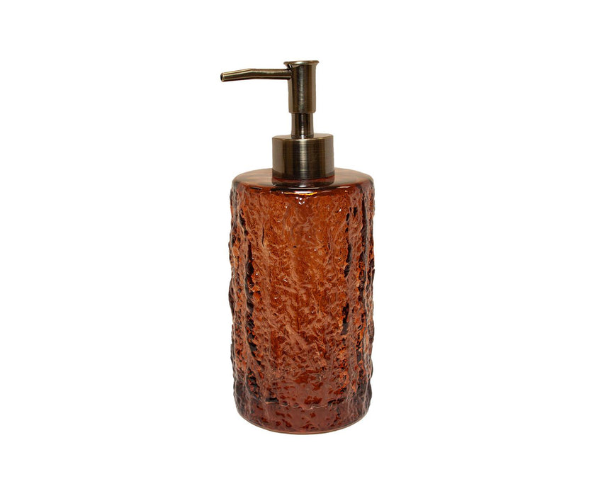 ANDREA HOUSE BA26054 Dispensador Vidrio Vintage Marrón