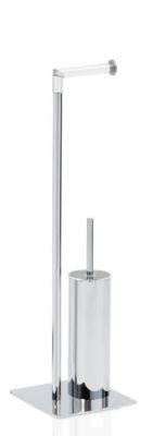 ANDREA HOUSE BA10481 Accesorio De Inodoro, Color Plateado 7 a 10 Días Andrea House 