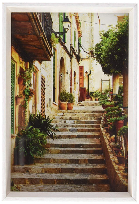 ANDREA HOUSE AX64147 Marco Fotos Madera Blanca 24/48 Horas Andrea House 