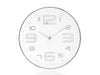 ANDREA HOUSE AX17055 Reloj Pared Cromado/B Ø30X4,5Cm 24/48 Horas Andrea House 
