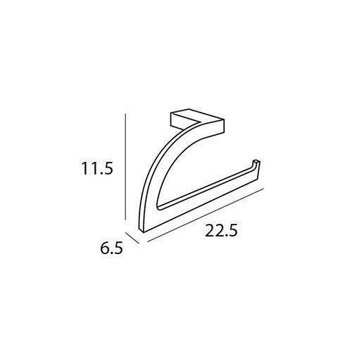MANILLONS TORRENT 02162002 LUXOR Anilla Adhesivo Cromo