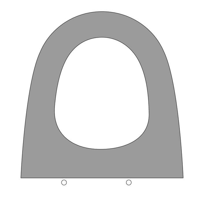 ETOOS 02154144 AUREA WC Cover Gala Color Graphite