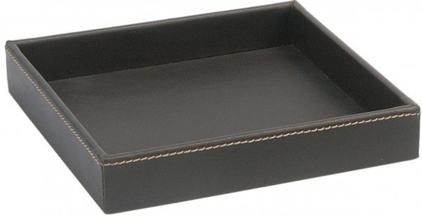 ANDREA HOUSE AX6606 Brown Leather Effect Tray