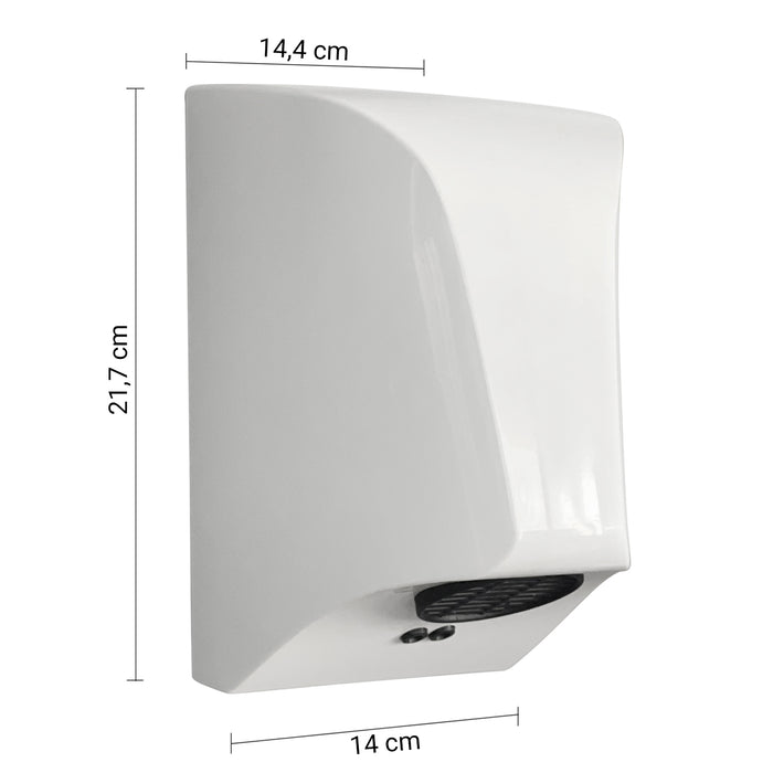 GEDY 24580200000 VESPERO Secador de manos eléctrico con fotocelula 850 W blanco