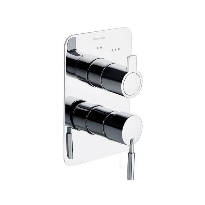 RAMONSOLER 751503S ATICA Monomando Empotrado Para Ducha 3 Vias