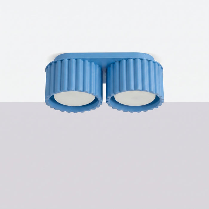 SOLLUX SL.2432 Plafón AURA 2 azur Gx53