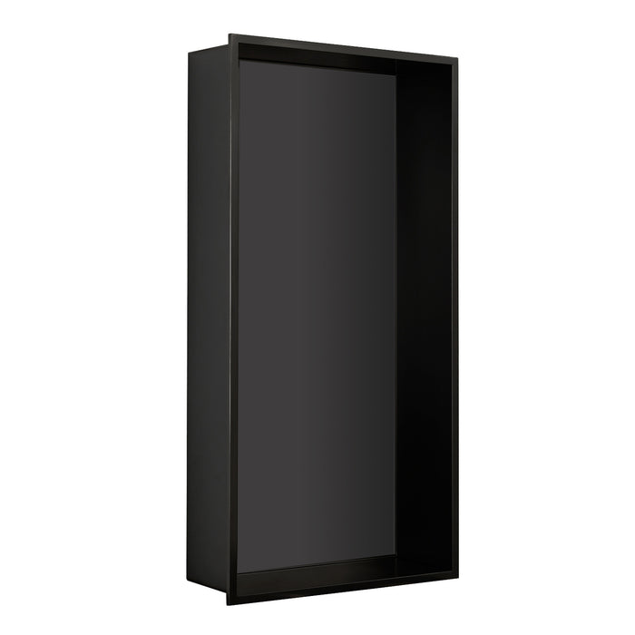 GEDY 24921400000 GUEST Hornacina 60 cm empotrada pared-ducha rectangular negro mate