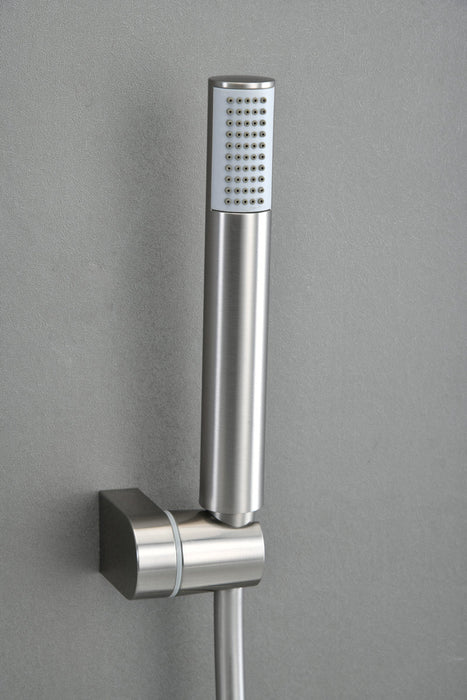 IMEX BDM039-4NQ MONZA Single-lever Bath/Shower Faucet Brushed Nickel Color